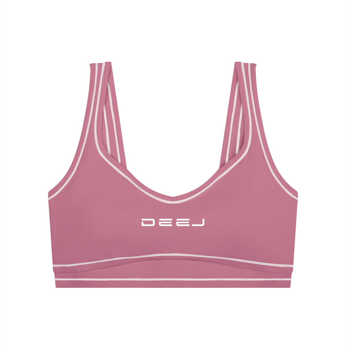 DEEJ's Topstitching Yoga Sports Bra