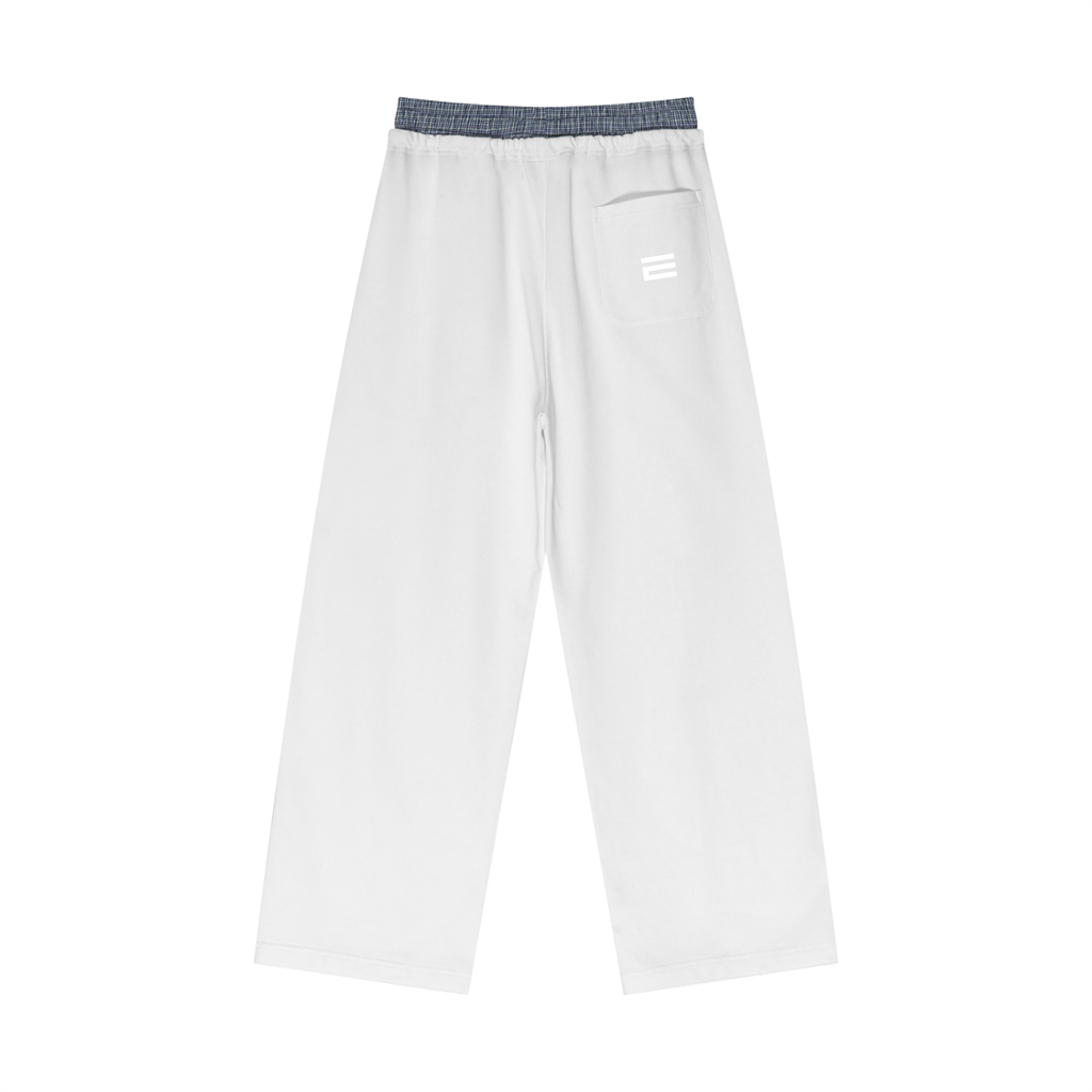 DEEJ's Plaid Contrast Waist Pants