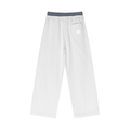 DEEJ's Plaid Contrast Waist Pants