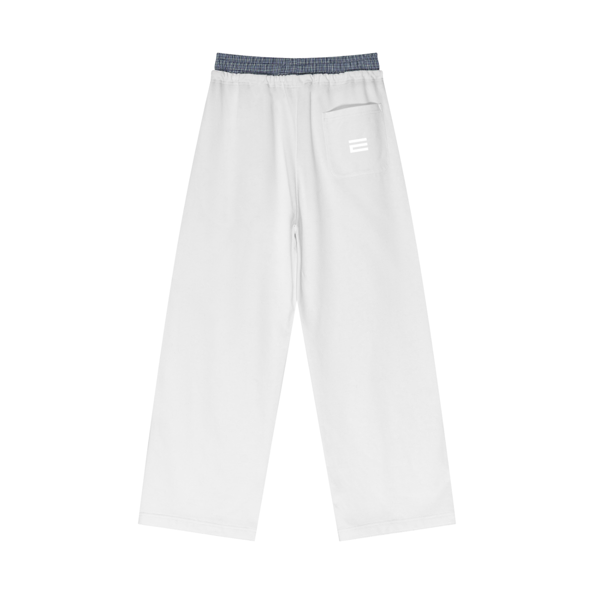 DEEJ's Plaid Contrast Waist Pants