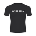 DEEJ's black compression tee
