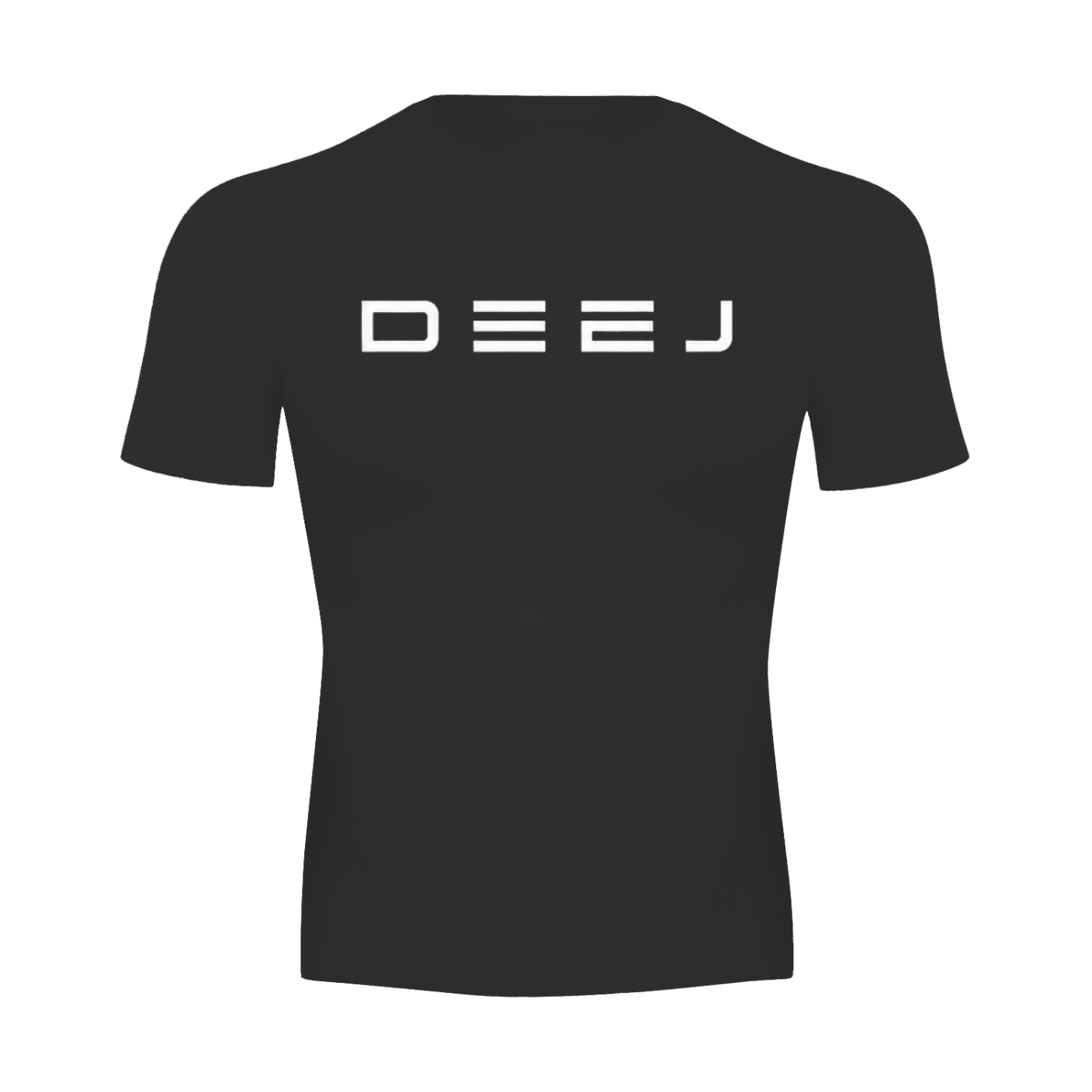DEEJ's black compression tee