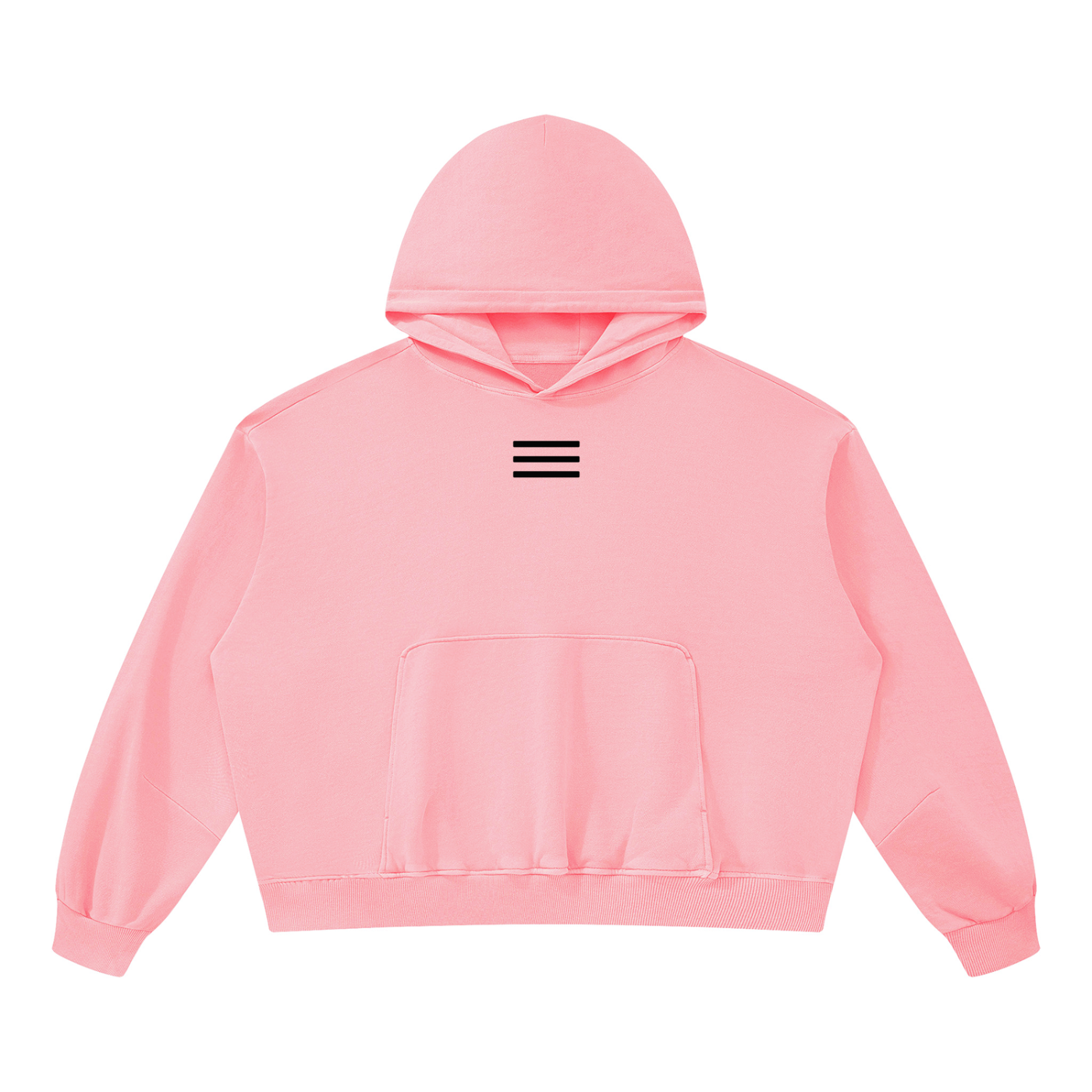 DEEJ's pink cotton Hoodie