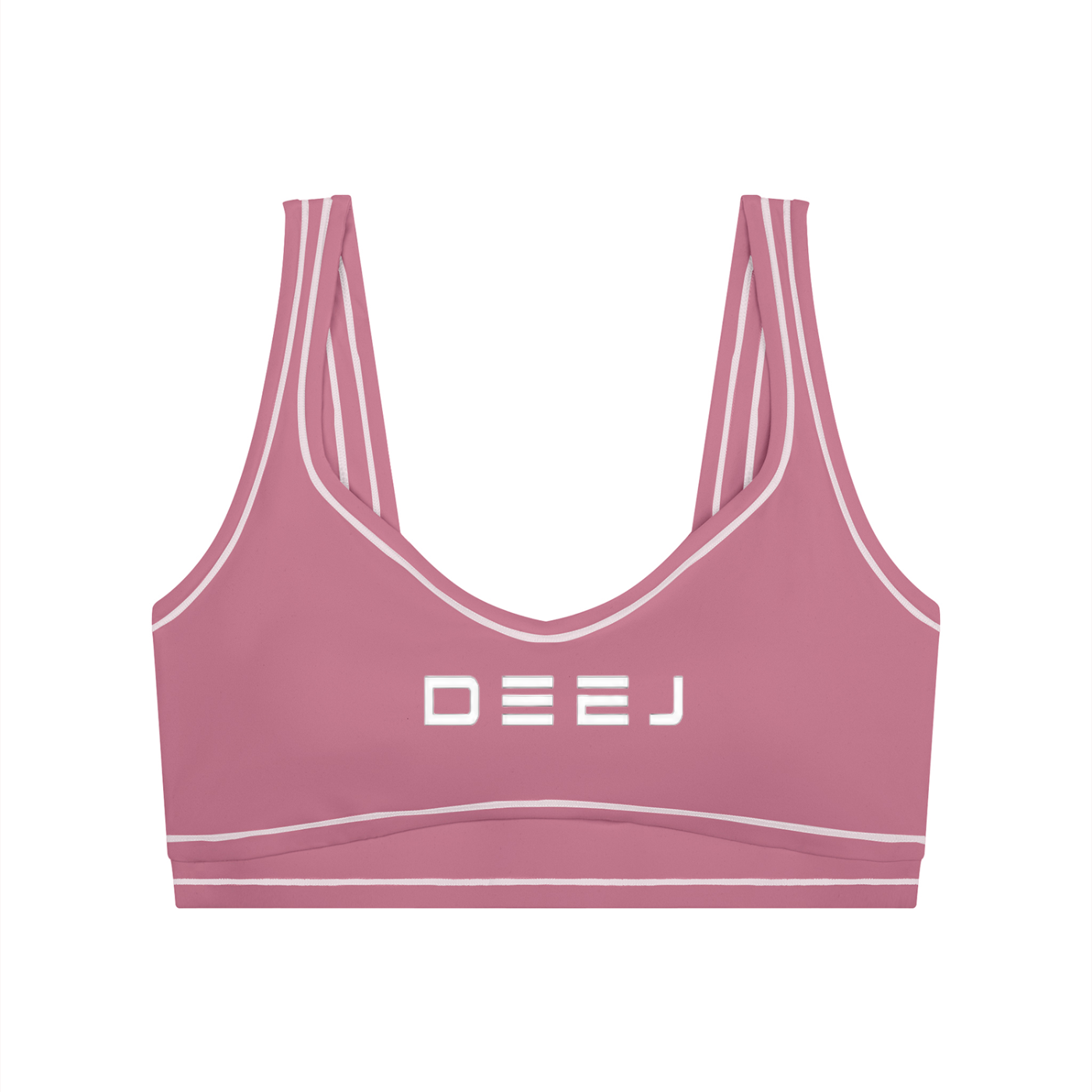 DEEJ's Topstitching Yoga Sports Bra