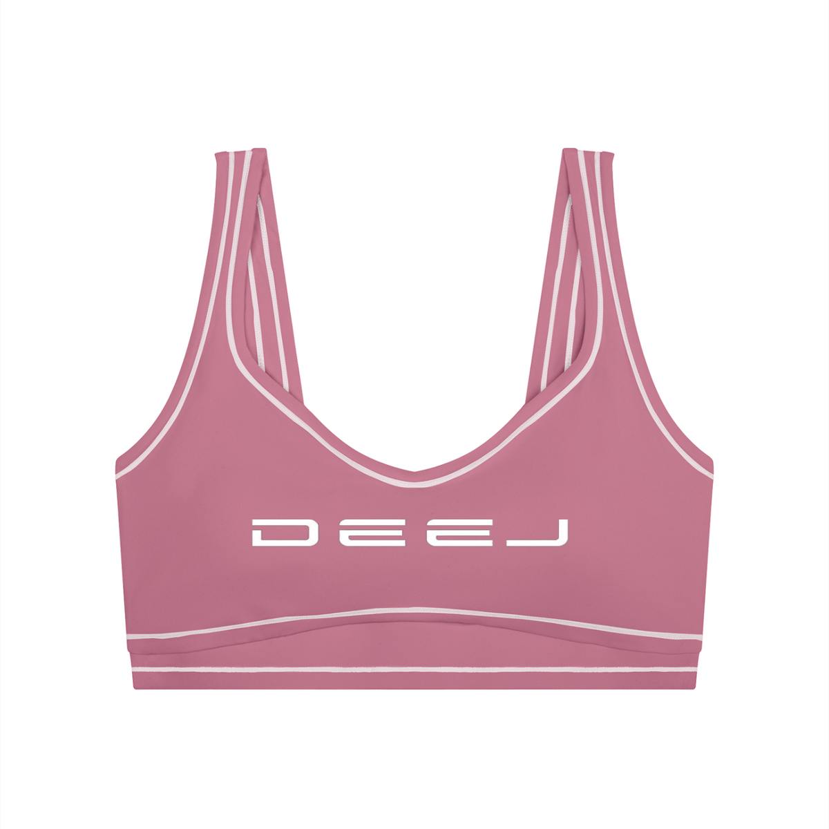 DEEJ's Topstitching Yoga Sports Bra