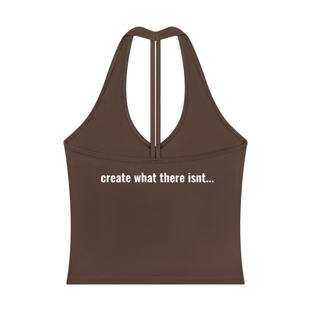 Women’s Halter V-Neck Yoga Tank Top