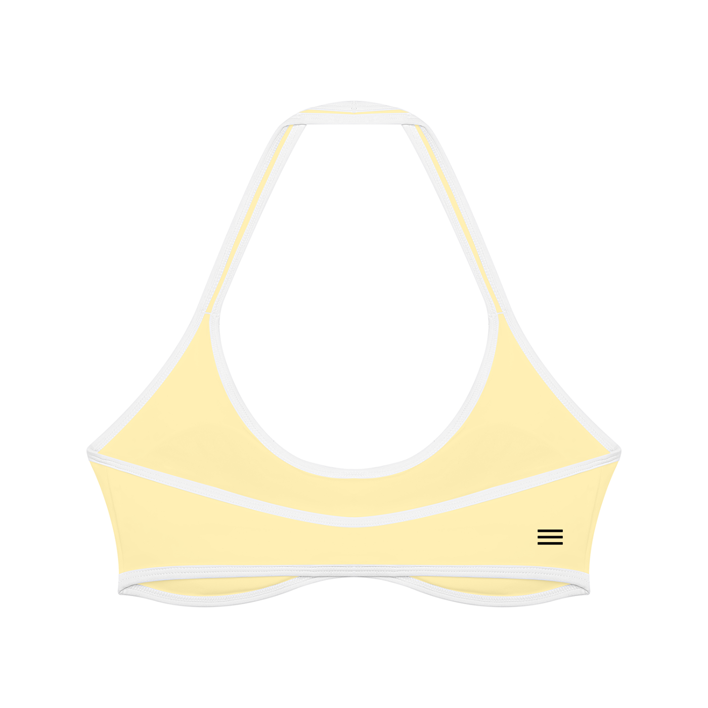 Women's Halter Color Block Yoga Sports Bra