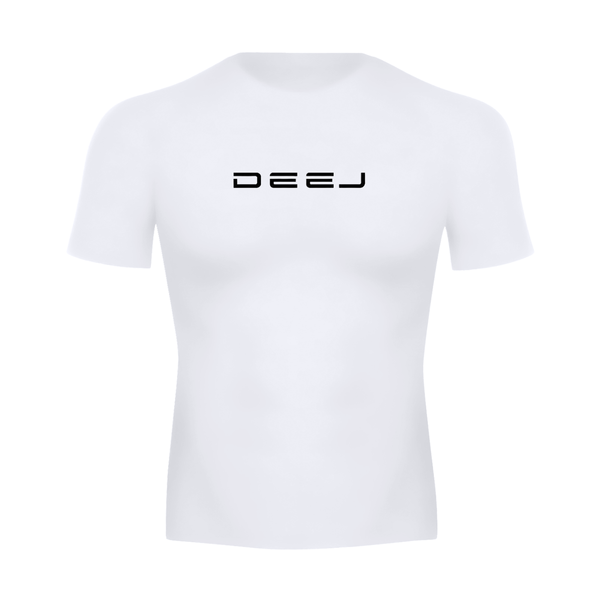 DEEJ's white compression tee