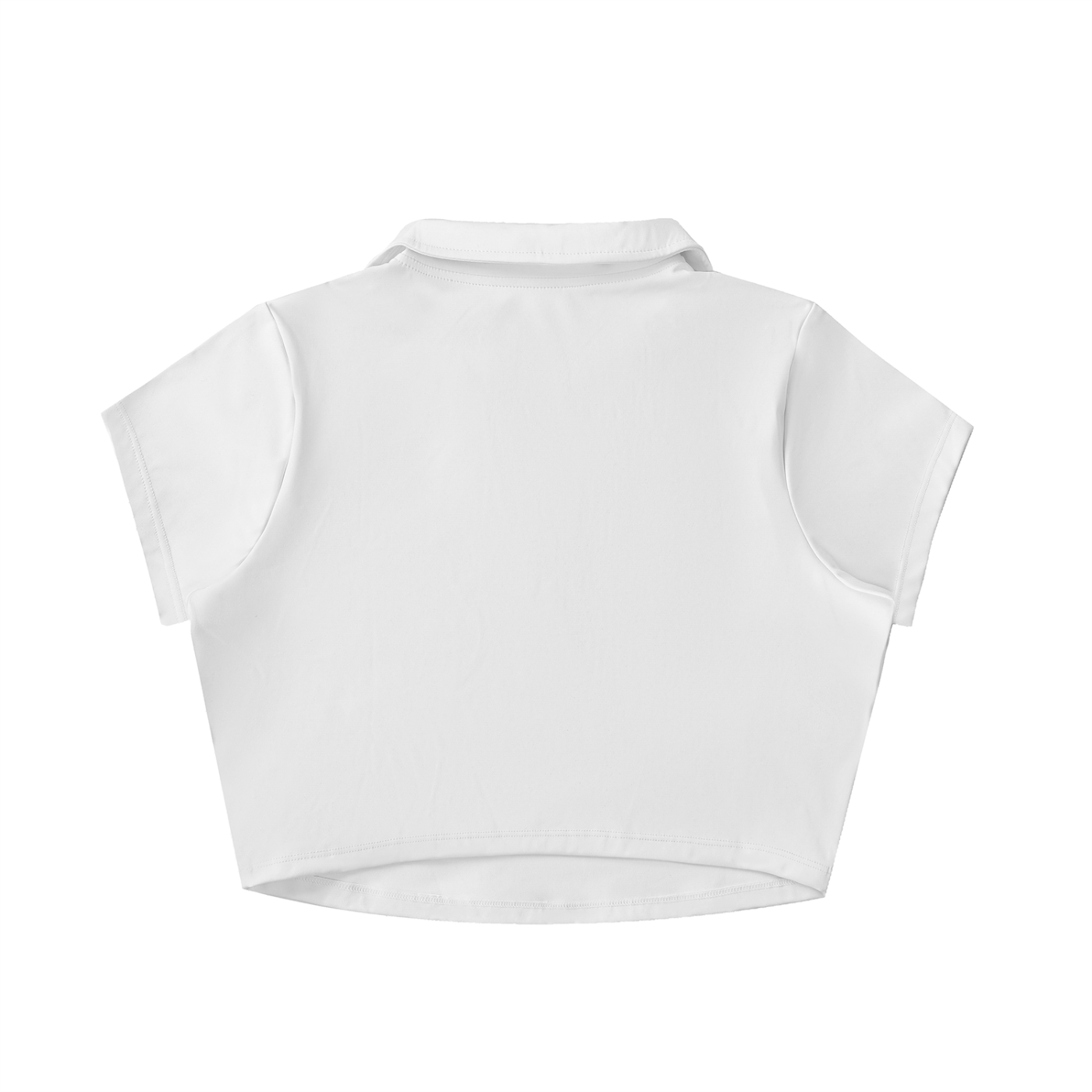 DEEJ's V-Neck Lapel Crop Top