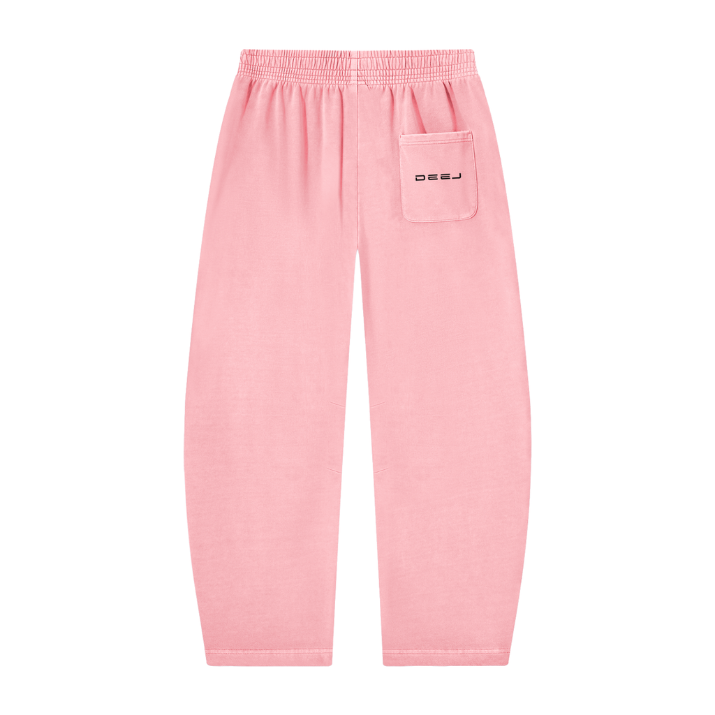 DEEJ's Washed Barrel Leg Sweatpants