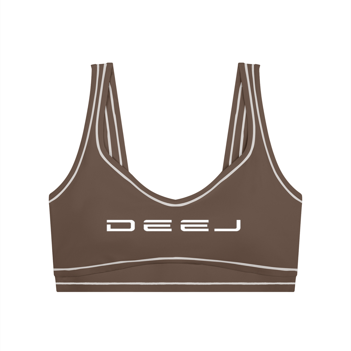 DEEJ's Topstitching Yoga Sports Bra