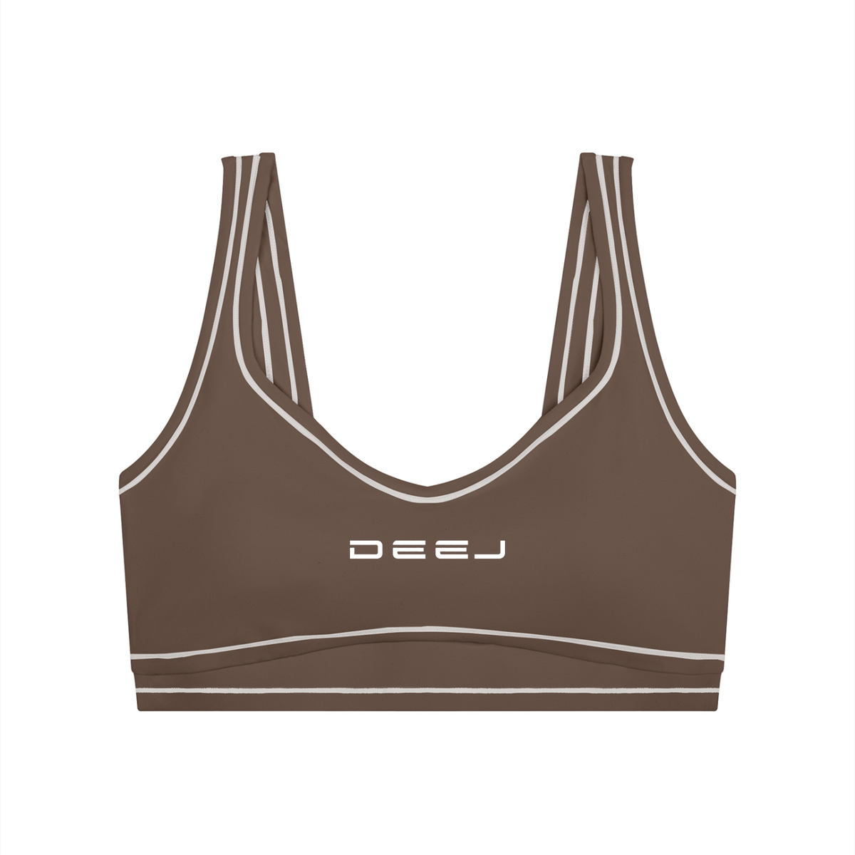 DEEJ's Topstitching Yoga Sports Bra