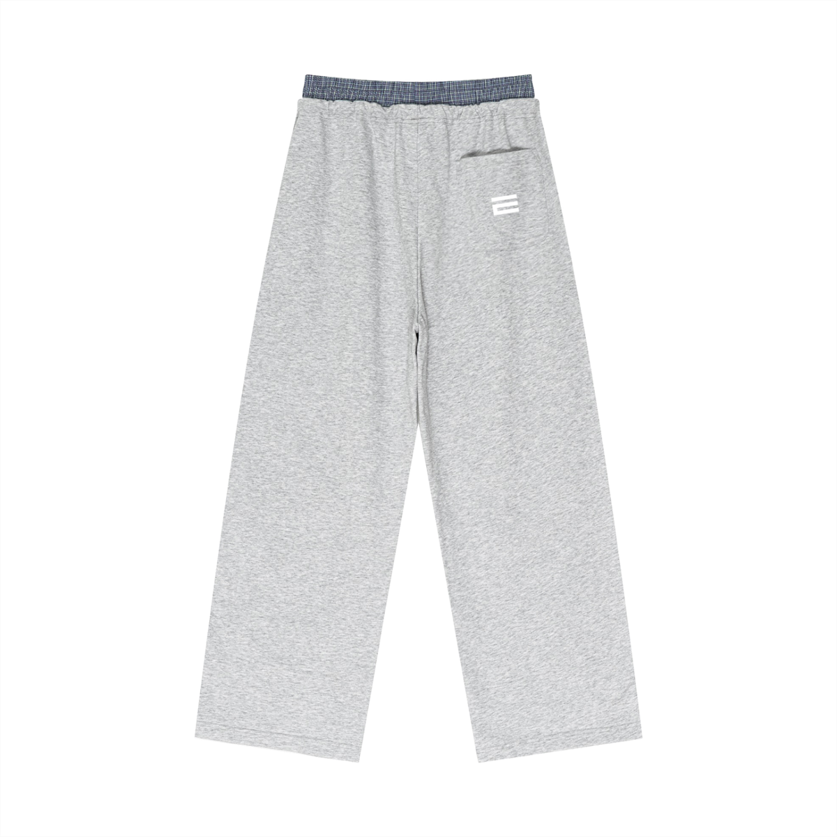 DEEJ's Plaid Contrast Waist Pants
