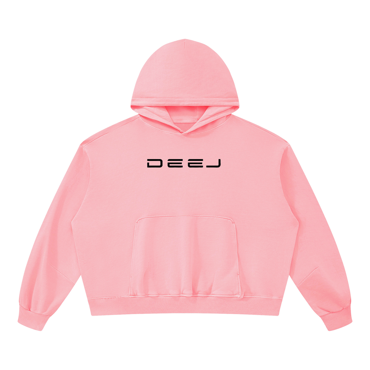 DEEJ's pink cotton Hoodie