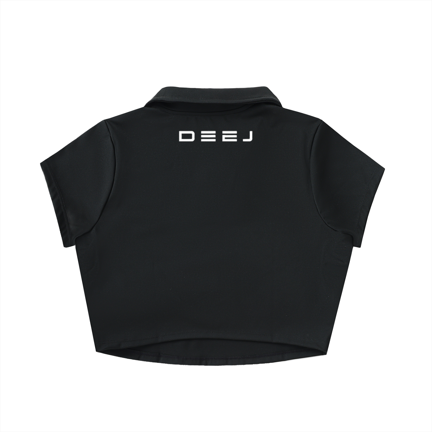 DEEJ's V-Neck Lapel Crop Top